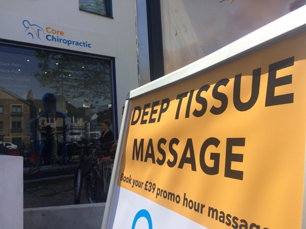 Central Brighton Massage Special Offer