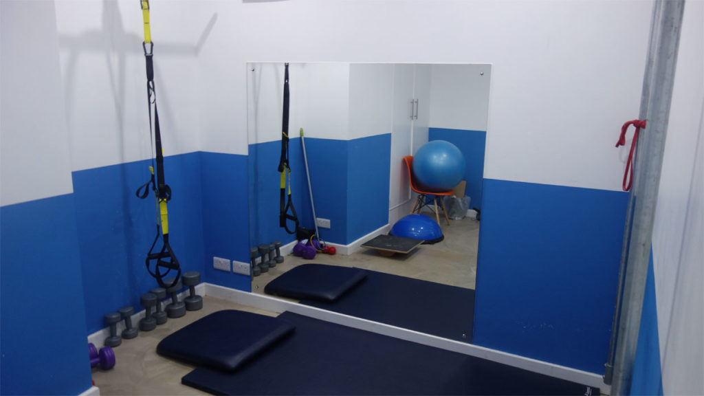 Chiropractic treatment room in Brighton